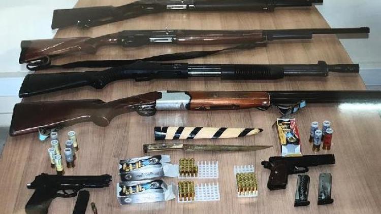 Amasya merkezli silah kaçakçılığı operasyonunda 2 tutuklama