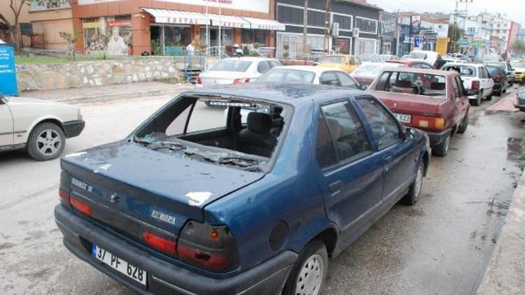 Kastamonuda araçlardaki dolu zararı için aylık gelir şartı