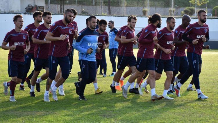 Trabzonsporda Erzurumspor maçı hazırlıkları başladı