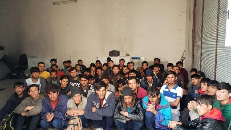 Vanda 57 kaçak göçmen yakalandı