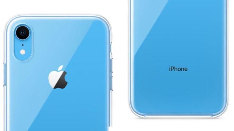 Appledan iPhone XR model telefonlarına özel şeffaf kılıf