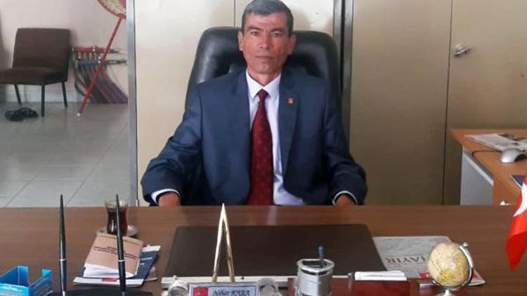 CHP ilçe başkanı belediye başkanı aday adayı oldu