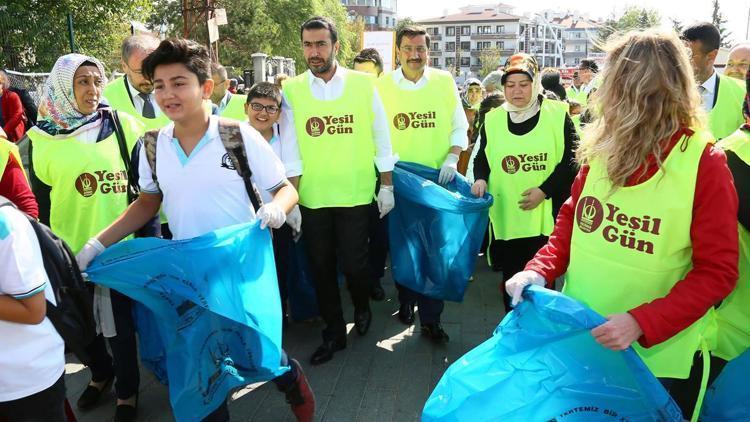 Keçiören’de çevre temizliği