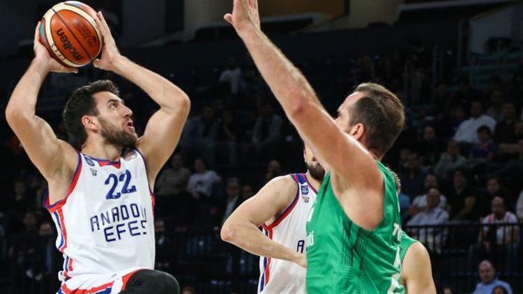 Anadolu Efes 2de 2 yaptı