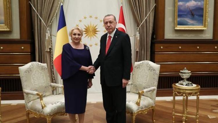 Cumhurbaşkanı Recep Tayyip Erdoğan, Romanya Başbakanı Viorica Dancila ile görüştü / FOTOĞRAFLAR