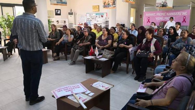 Tarsus’ta, kadınlara meme kanseri anlatıldı