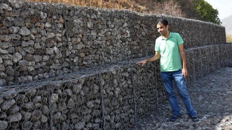 Baraj suyu çekilince arkeoloji parkı yeniden ortaya çıktı