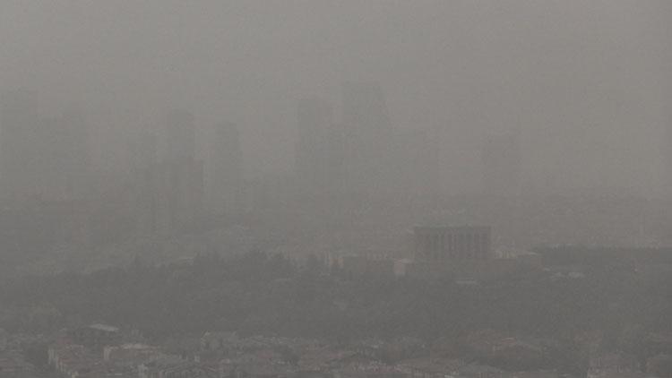 Toz bulutu Ankara’ya da ulaştı