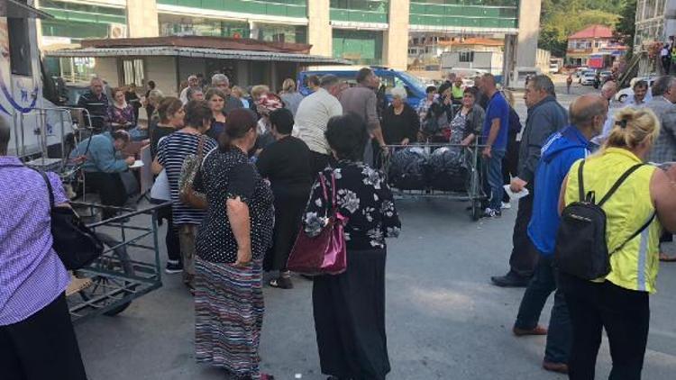 Sarp Sınır Kapısında kayın mantarı yoğunluğu