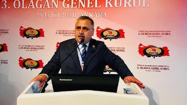 Türkiye Muhtarlar Konfederasyonu Genel Başkanı Aktürk: Suçu olan cezasını çeksin