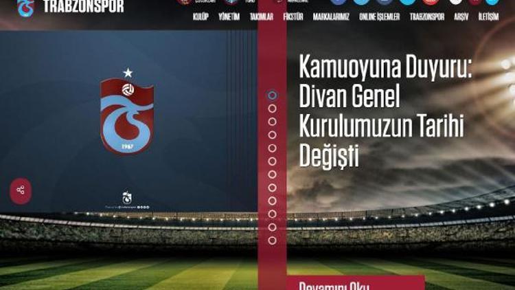 Trabzonspor’da Divan Genel Kurulu’nun tarihi değişti