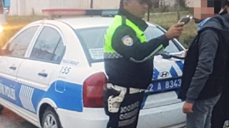 Servis sürücüsü alkollü çıktı, öğrencileri okula polis bıraktı