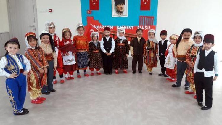 Minikler Ankara’nın başkent oluşunu kutladı