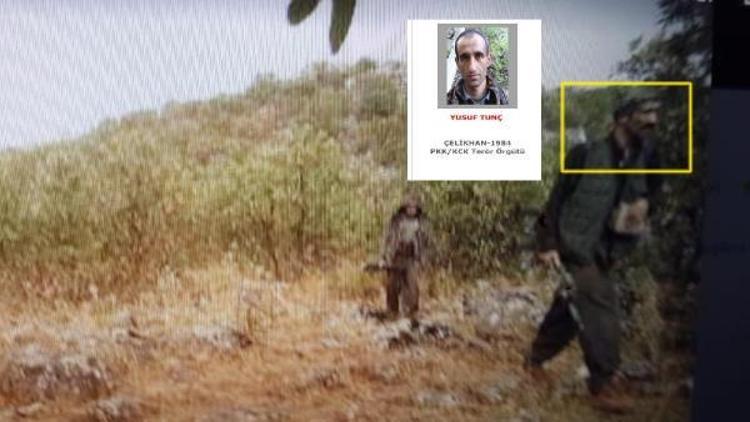 Adıyamanda öldürülen teröristler fotokapan ile görüntülenmiş