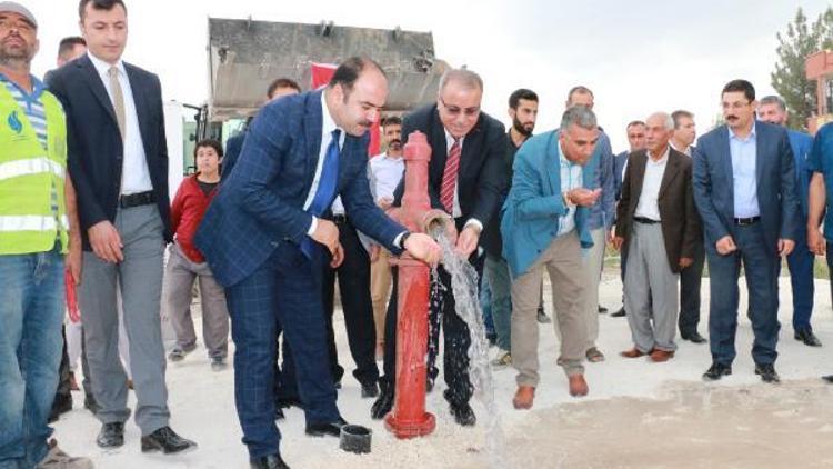 Büyükşehir Belediyesi içme suyu projesini tamamladı