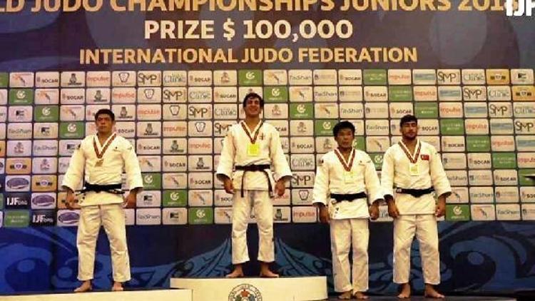Milli judocu Mert Şişmanlar bronz madalya kazandı