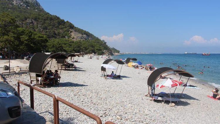 Antalyada 12 liralık sahil zaferi