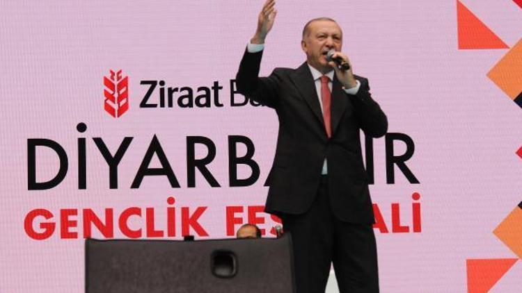 Cumhurbaşkanı Erdoğan: Diyarbakır halkı teröristleri hüsrana uğrattı