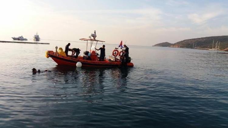 Bodrumda kaçak göçmen teknesi battı: 2 kişi öldü
