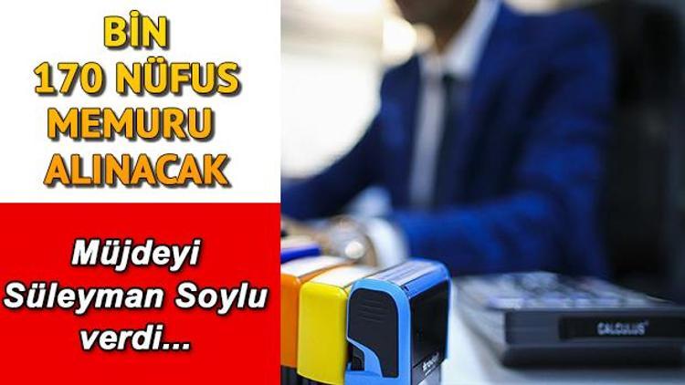 İçişleri Bakanlığı bin 170 nüfus memuru alacak | Başvurular ne zaman