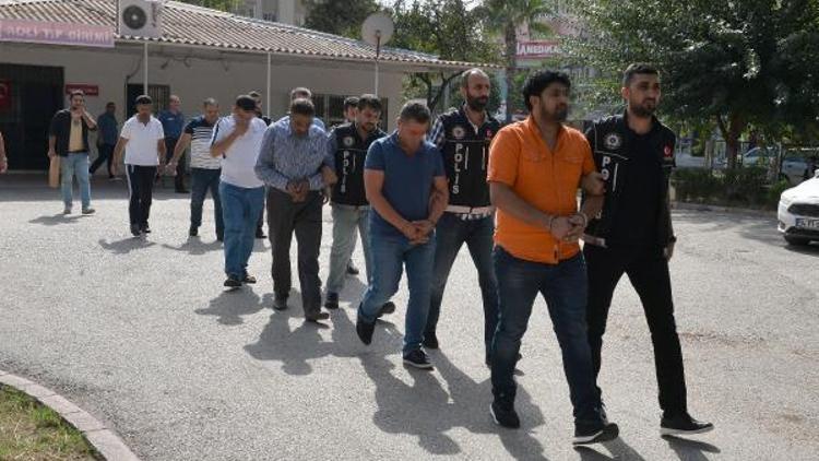Adanada 22 milyon liralık uyuşturucuya 16 tutuklama