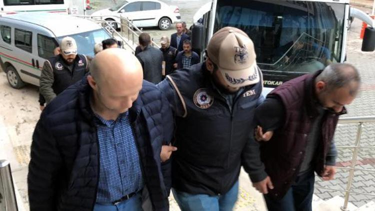 Zonguldakta FETÖ şüphelisi 13 kişi adliyede