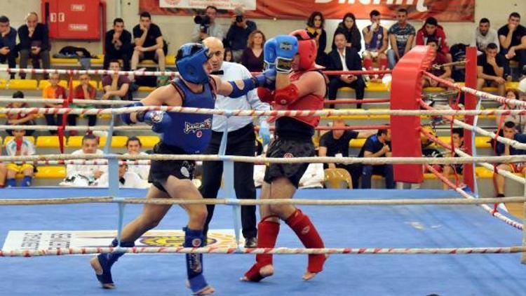 Lüleburgazda Muay Thai turnuvası