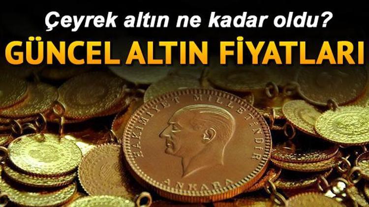 Altın fiyatları günün kapanışında ne kadar oldu 24 Ekim çeyrek altın ve gram altın fiyatlarında son durum