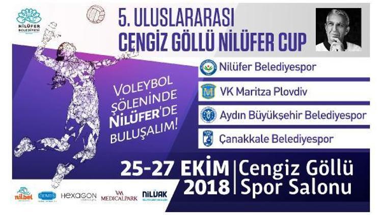 5. Uluslararası Cengiz Göllü Nilüfer Cup başlıyor