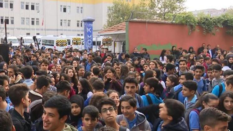 Okulda taciz iddialarına protesto