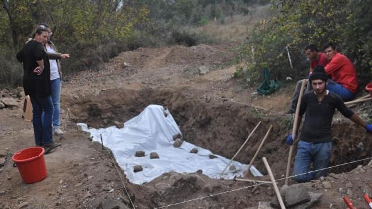 Şeftali bahçesinden Roma dönemi kilisesi çıktı