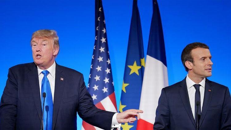 Macron ve Trump Suriye konulu dörtlü zirveyi görüştü
