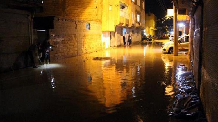 Sağanak, Nusaybinde cadde ve sokakları göle çevirdi