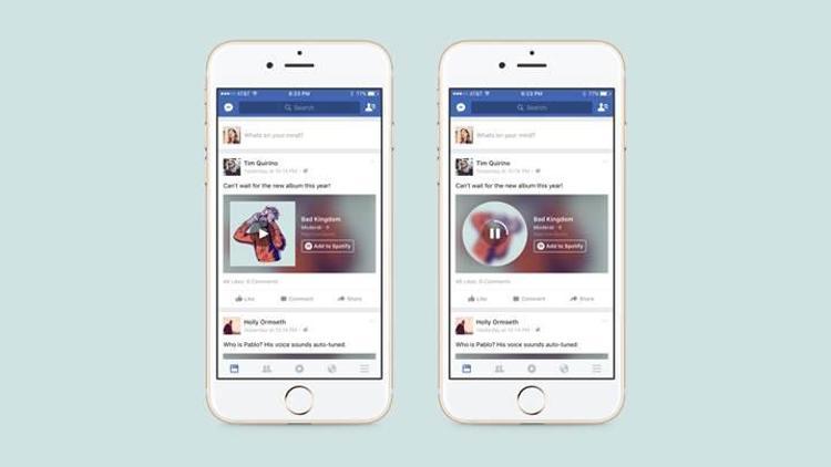 Facebook hikayelere şarkı ekleme özelliği geliyor
