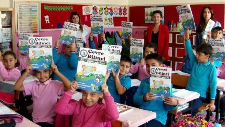 Çevre bilinci eğitimi için çocuklara 3 bin boyama kitabı