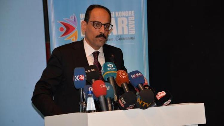 Cumhurbaşkanlığı sözcüsü Kalın, Diyarbakır programını yarıda kesti