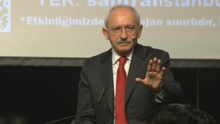 Kılıçdaroğlu: Hiç kimsenin genel başkan adaylığının önünü kesmedim