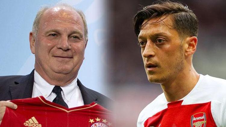 Mesut’tan Hoeness’e şamar gibi yanıt