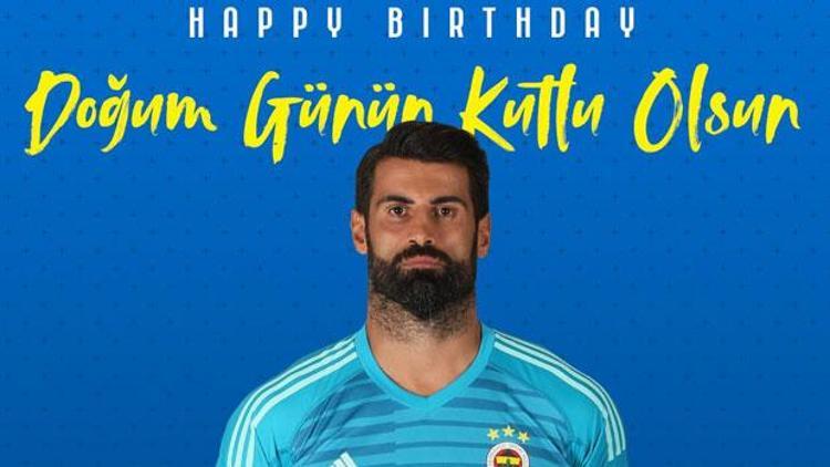 Fenerbahçeden Volkan Demirele doğum günü mesajı