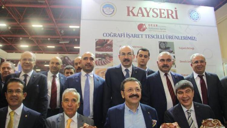 Kayseri yöresel lezzetleri, YÖREX fuarında tanıtıldı