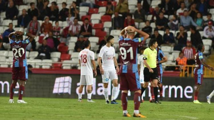 Antalyaspor- Trabzonspor (EK FOTOĞRAFLAR)