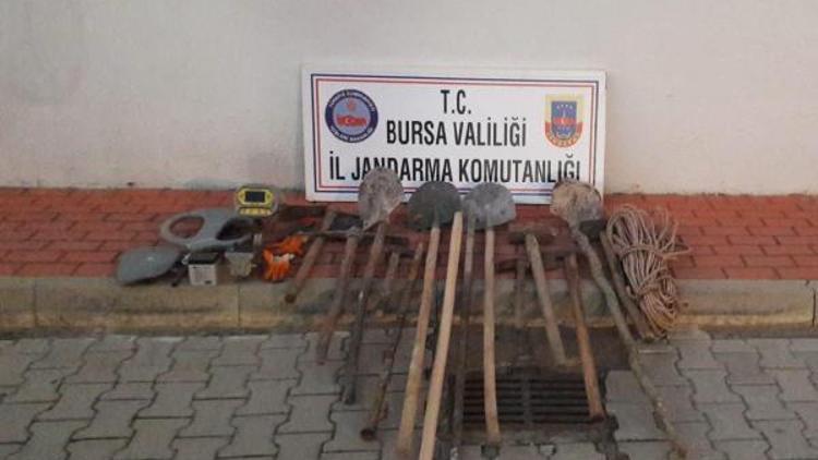 Bursada defineciler suçüstü yakalandı