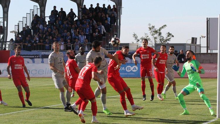 Ümraniyespor 2 attı, 3 aldı