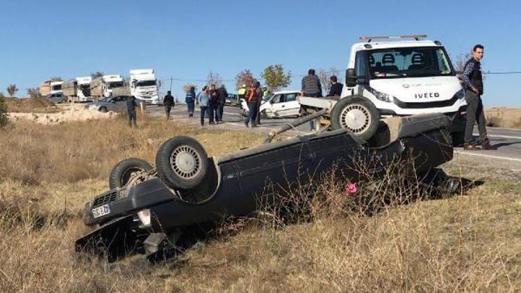 Konyada zincirleme kaza: 1 ölü, 8 yaralı