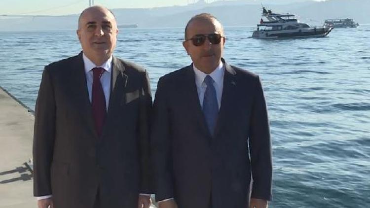Dışişleri Bakanı  Çavuşoğlu, Azerbaycan Dışişleri Bakanıyla görüştü
