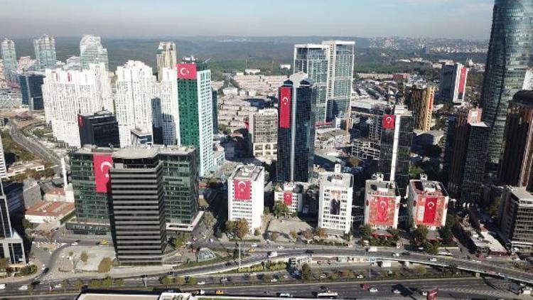 Havadan fotoğraflarla kırmızı-beyaz İstanbul