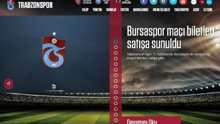 Trabzonspor’da Bursaspor maçı biletleri satışa çıktı