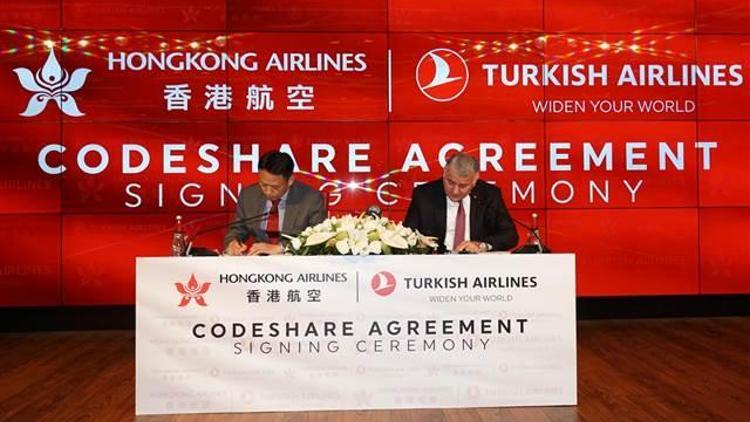 THY ile Hong Kong Hava Yolları arasında kod paylaşımı anlaşması
