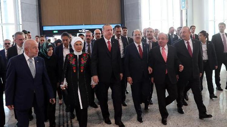 Ek Fotoğraflar// Cumhurbaşkanı Erdoğan tarihi açılışı için tören alanında