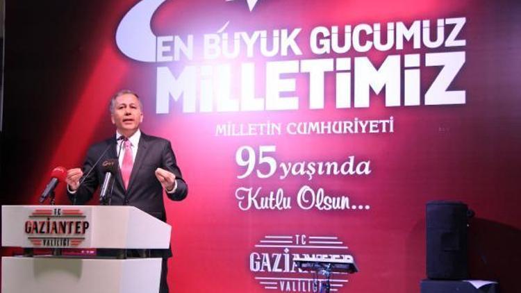 Gaziantepte, 29 Ekim resepsiyonu